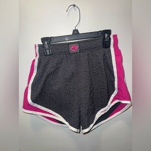 Nike Women's Athletic Shorts in Black and Pink
